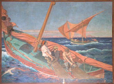 La pesca con il gangui da Jean Francis Auburtin